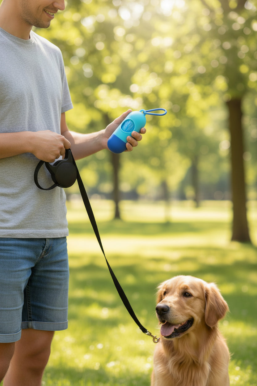 Eco-Friendly Dog Waste Bag Dispenser
